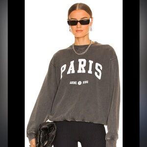 Anine Bing Ramona University Sweatshirt Paris / Small